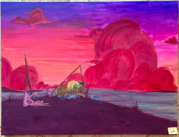 Flowered Battlefield