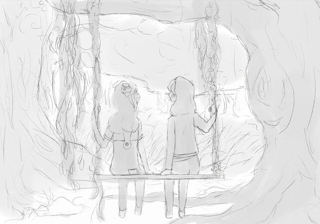 Pearl and Gem chilling